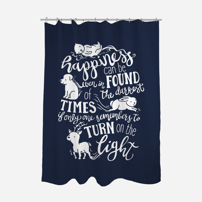 Spirit Animals-none polyester shower curtain-Kellabell9