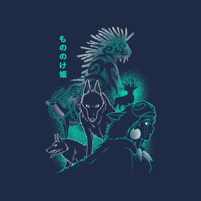 Spirit In The Night-womens v-neck tee-jozvoz