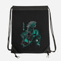 Spirit In The Night-none drawstring bag-jozvoz