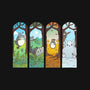 Spirit of the Seasons-none removable cover w insert throw pillow-queenmob