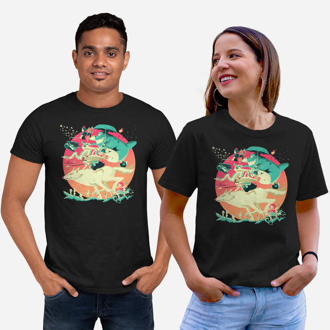 Spirited Race-unisex basic tee-El Black Bat