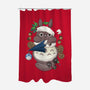 Spirited Stocking Stuffer-none polyester shower curtain-DoOomcat