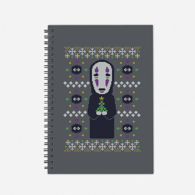 Spirited Sweater-none dot grid notebook-machmigo