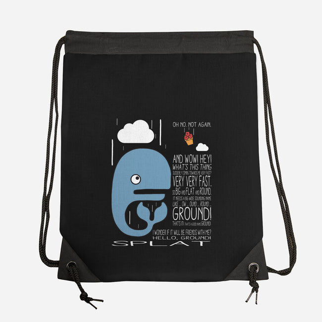 Splat!-none drawstring bag-maped