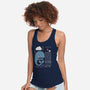 Splat!-womens racerback tank-maped