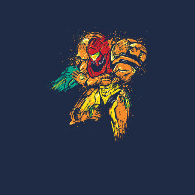Splattered Bounty Hunter-youth crew neck sweatshirt-DrMonekers