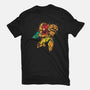 Splattered Bounty Hunter-mens heavyweight tee-DrMonekers