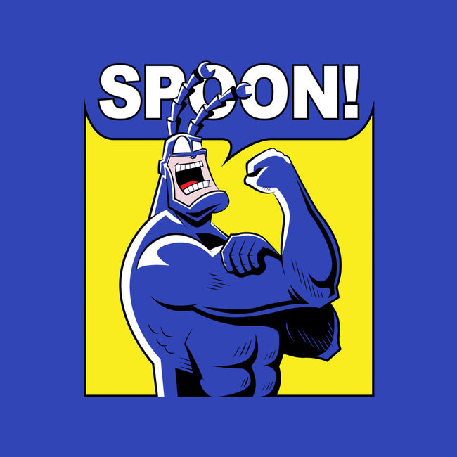 Spoon!-womens v-neck tee-mattsinorart