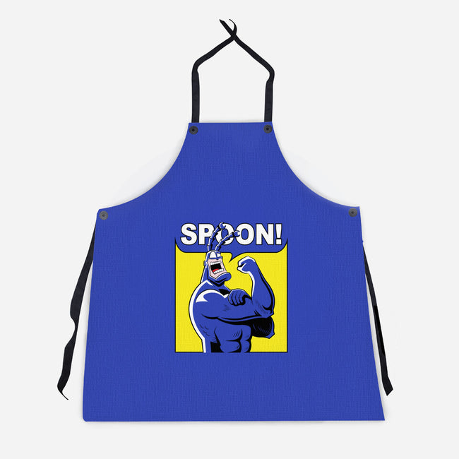 Spoon!-unisex kitchen apron-mattsinorart