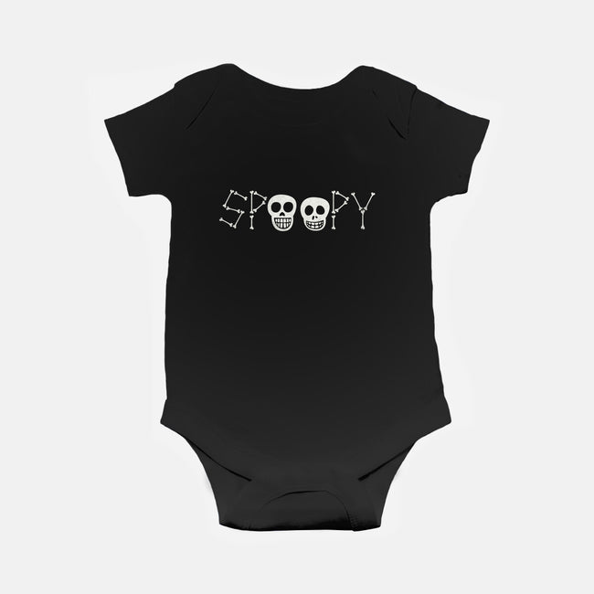 Spoopy-baby basic onesie-Beware_1984