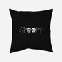 Spoopy-none removable cover throw pillow-Beware_1984