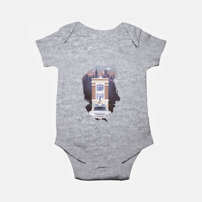Spores, Mold, & Fungus-baby basic onesie-SamCarterArt