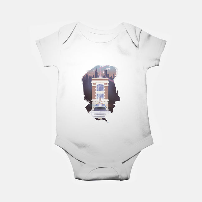 Spores, Mold, & Fungus-baby basic onesie-SamCarterArt