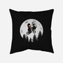 Springfield Moon-none non-removable cover w insert throw pillow-Melonseta