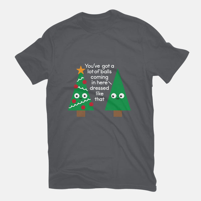 Spruced Up-mens heavyweight tee-David Olenick