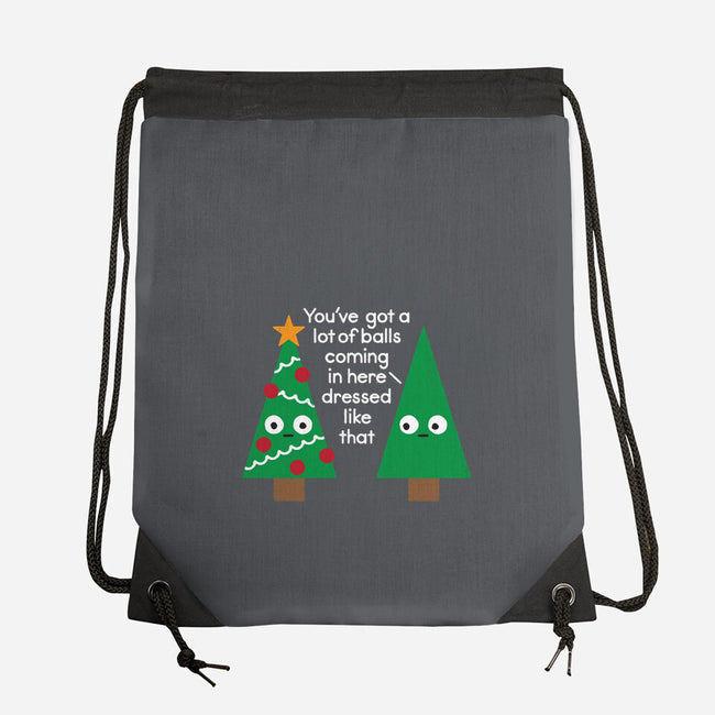 Spruced Up-none drawstring bag-David Olenick
