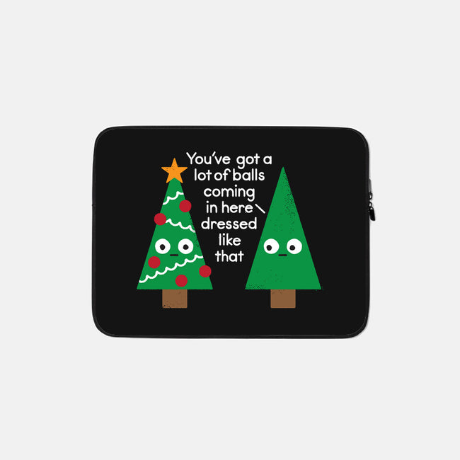 Spruced Up-none zippered laptop sleeve-David Olenick