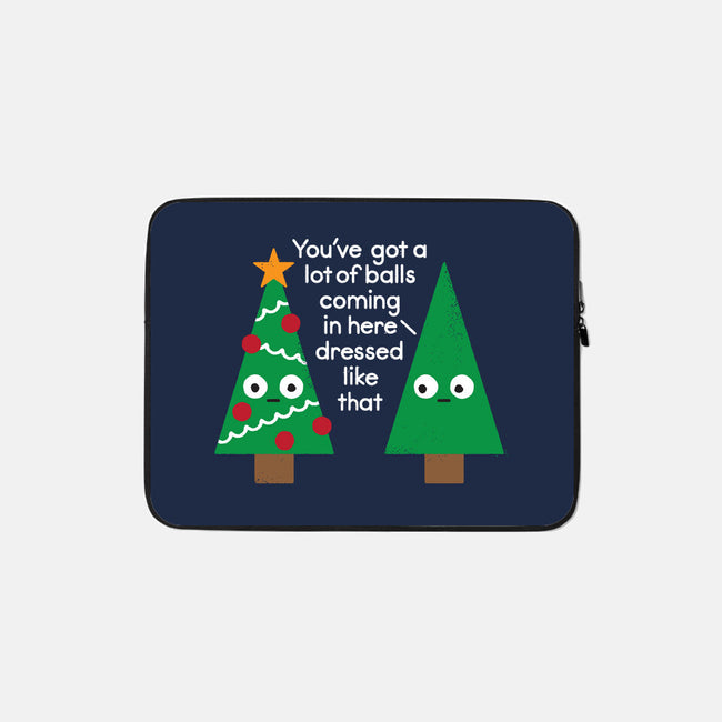 Spruced Up-none zippered laptop sleeve-David Olenick