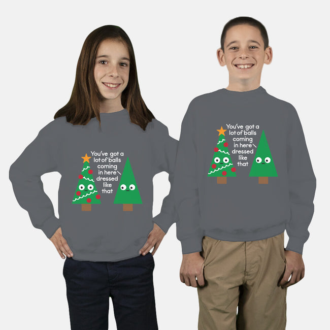 Spruced Up-youth crew neck sweatshirt-David Olenick