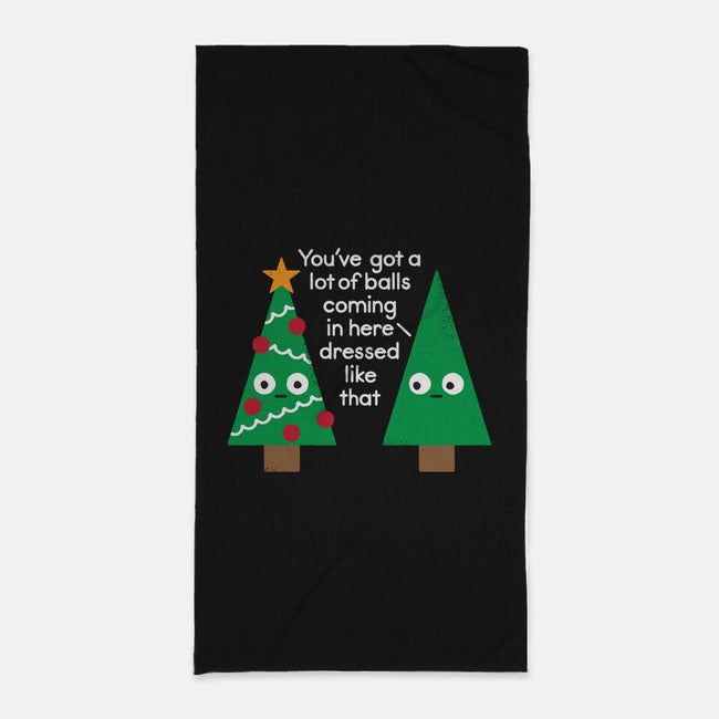 Spruced Up-none beach towel-David Olenick