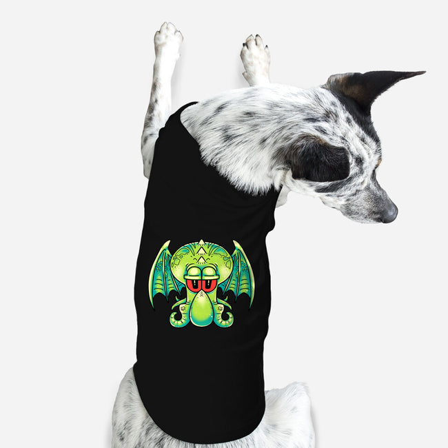 Squidthulhu-dog basic pet tank-Professor Plaguesworth