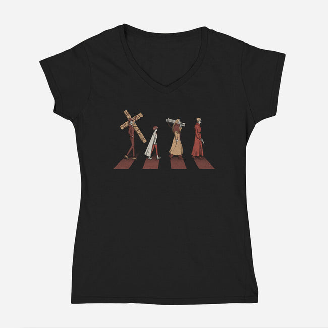 Stampede-womens v-neck tee-adho1982