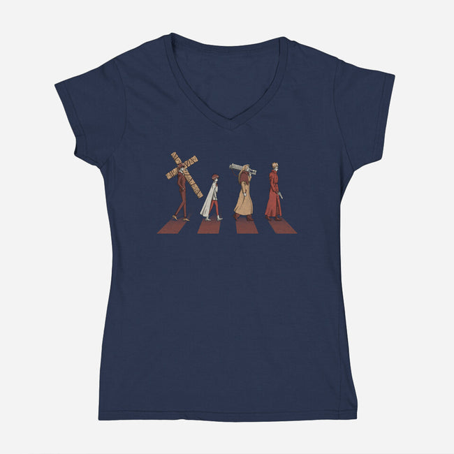 Stampede-womens v-neck tee-adho1982