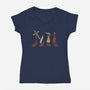 Stampede-womens v-neck tee-adho1982