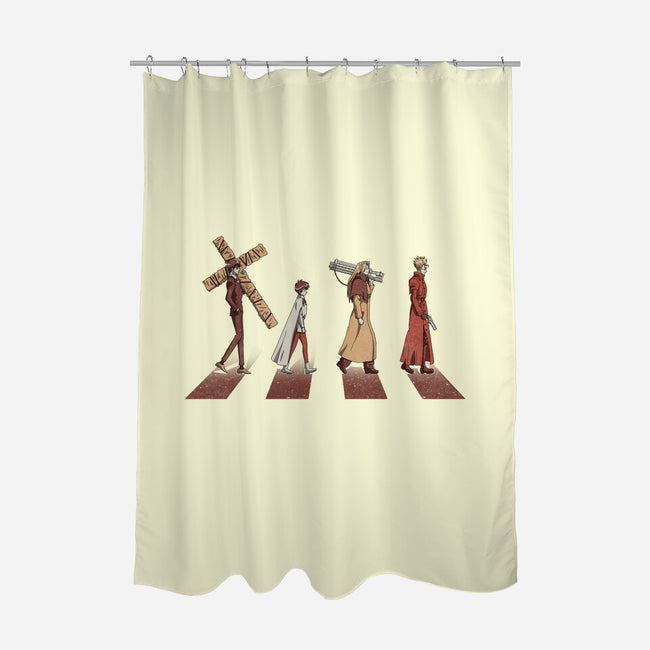 Stampede-none polyester shower curtain-adho1982