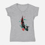 Stand and Be True-womens v-neck tee-Beware_1984
