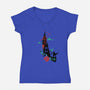 Stand and Be True-womens v-neck tee-Beware_1984