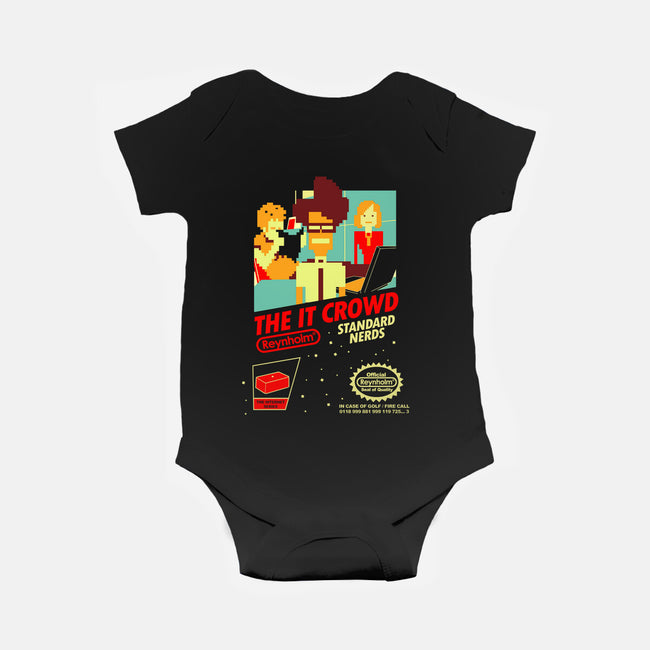 Standard Nerds-baby basic onesie-TomTrager