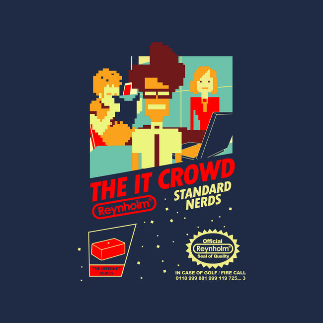 Standard Nerds-womens v-neck tee-TomTrager