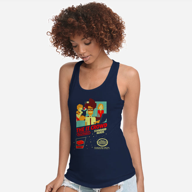 Standard Nerds-womens racerback tank-TomTrager