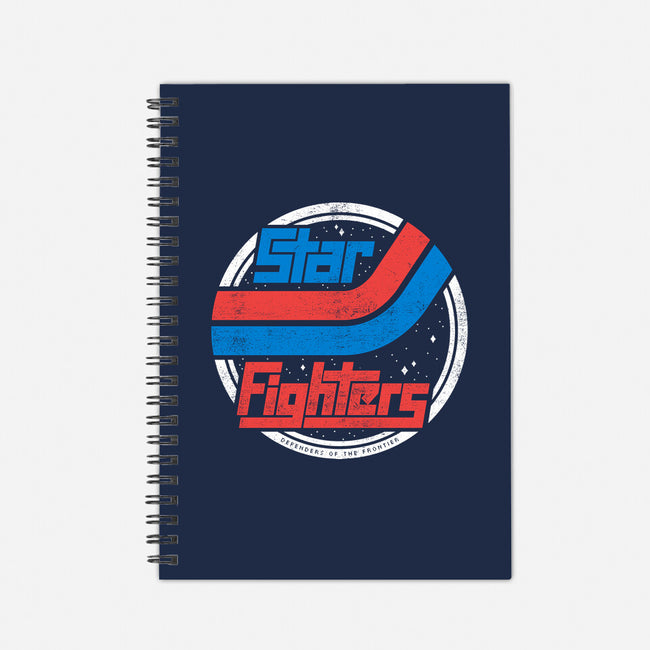 Star Fighters-none dot grid notebook-jpcoovert