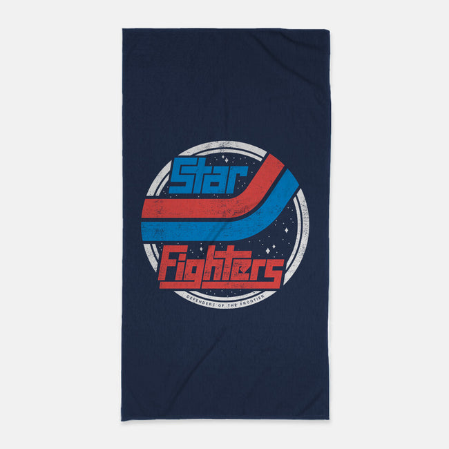 Star Fighters-none beach towel-jpcoovert