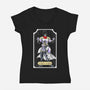 Star Platinum-womens v-neck tee-Coinbox Tees