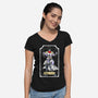 Star Platinum-womens v-neck tee-Coinbox Tees