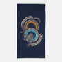 Star Portals-none beach towel-Letter_Q