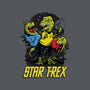Star T-Rex-unisex zip-up sweatshirt-Captain Ribman