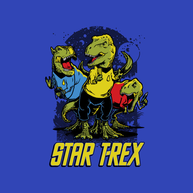 Star T-Rex-womens basic tee-Captain Ribman