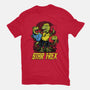Star T-Rex-womens basic tee-Captain Ribman