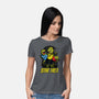 Star T-Rex-womens basic tee-Captain Ribman