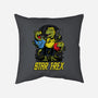 Star T-Rex-none removable cover w insert throw pillow-Captain Ribman