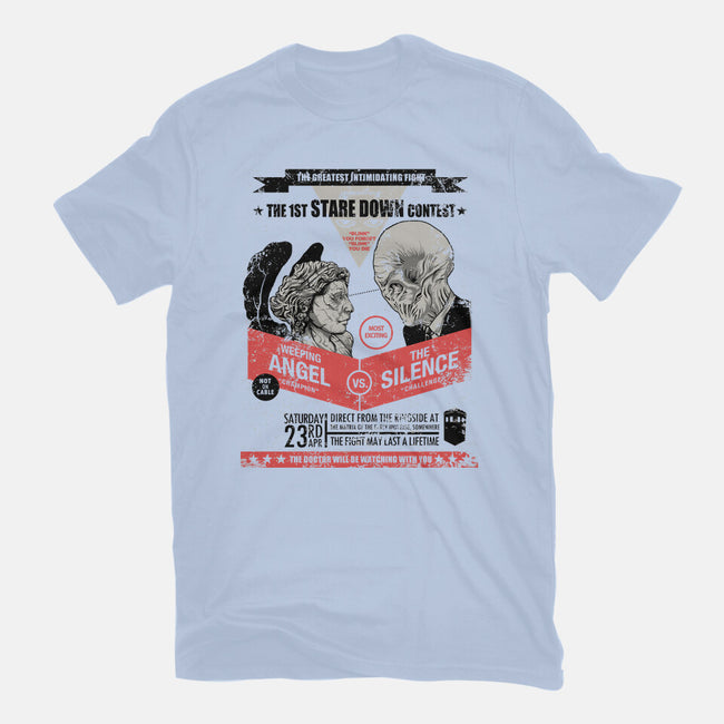 Stare Down Contest-womens basic tee-zerobriant