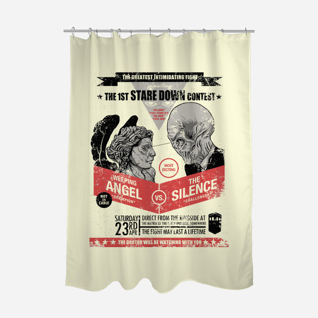 Stare Down Contest-none polyester shower curtain-zerobriant