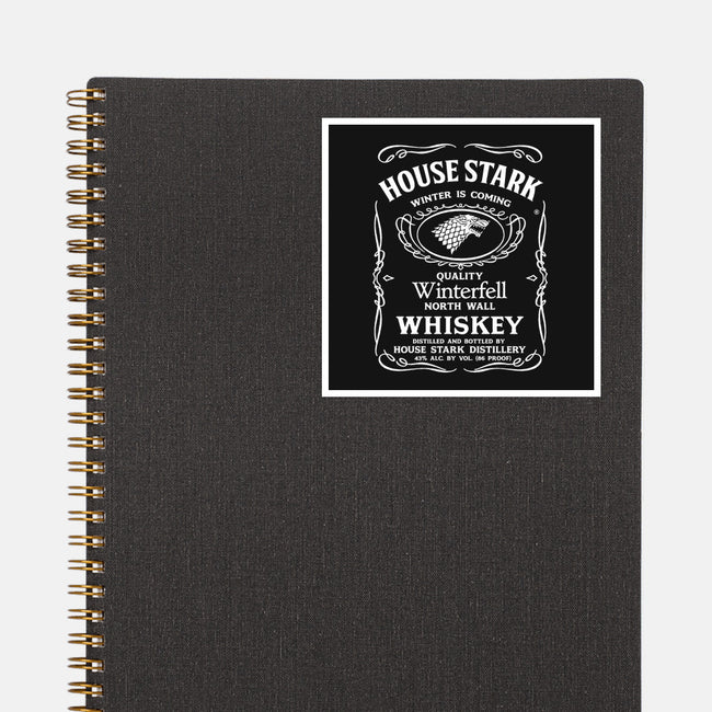 Stark Whiskey-none glossy sticker-Melonseta