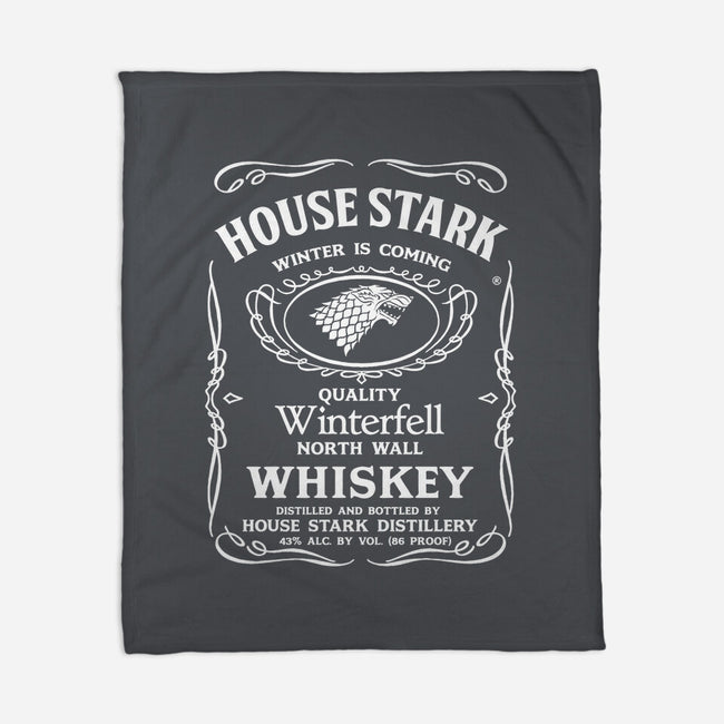 Stark Whiskey-none fleece blanket-Melonseta