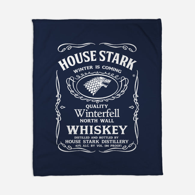 Stark Whiskey-none fleece blanket-Melonseta