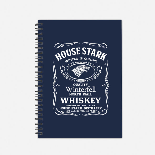 Stark Whiskey-none dot grid notebook-Melonseta